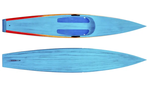 Carreras stand up paddleboard aislado —  Fotos de Stock