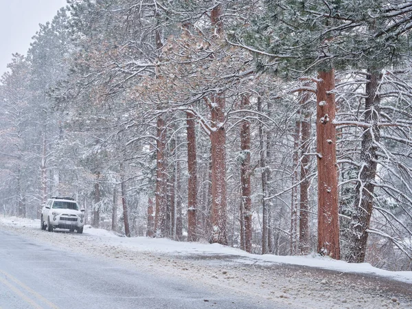 Fort Collins Usa Kwietnia 2021 Toyota 4Runner Suv Model Trail — Zdjęcie stockowe