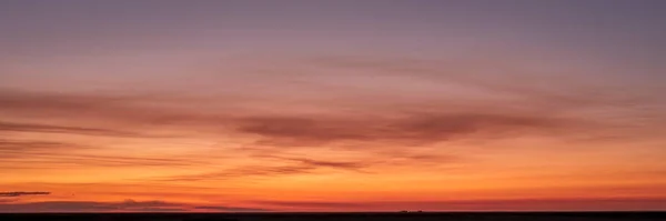Colorful Sunrise Sky Colorado Plains Pawnee National Grassland — Fotografia de Stock
