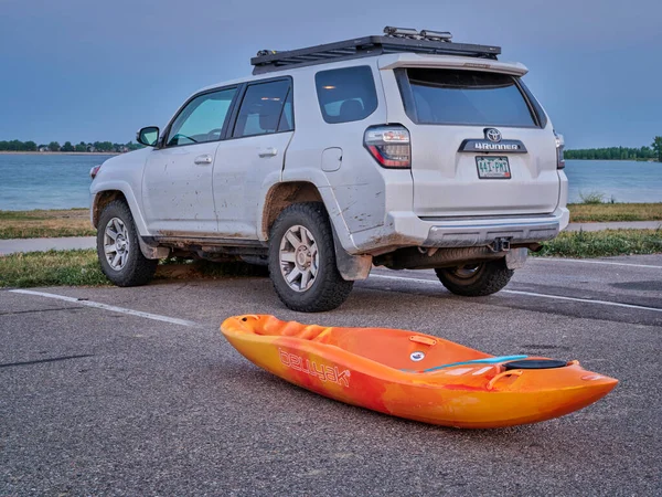 Boyd Lake State Park États Unis Juillet 2021 Toyota Runner — Photo