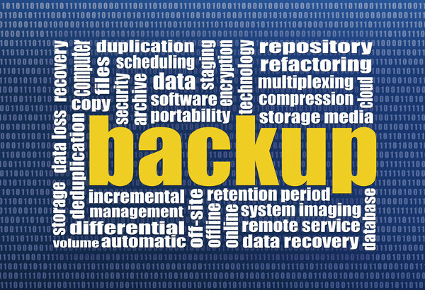 резервное копирование и восстановление данных
 