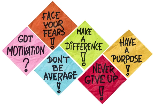 Notes de rappel de motivation — Photo