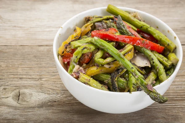 Roasted asparagus salad — Stock Photo, Image