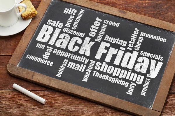 Black Friday shopping — Stockfoto