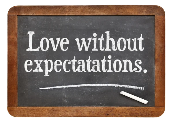 Amor sin expectativas —  Fotos de Stock