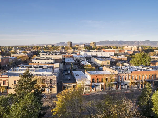 Fort Collins downtown — Stockfoto