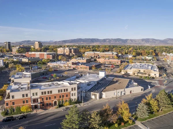 Fort Collins centrum — Zdjęcie stockowe