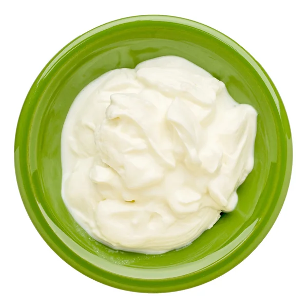 Ciotola yogurt greco — Foto Stock