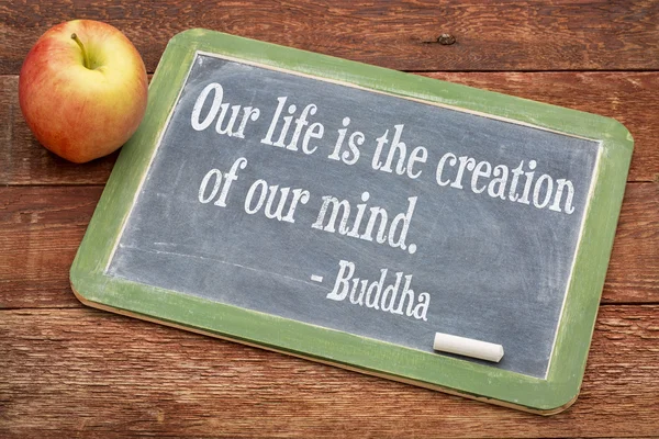 Buddha quote on life — Stock Photo, Image