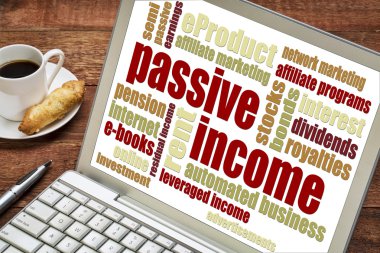 passive income concept clipart