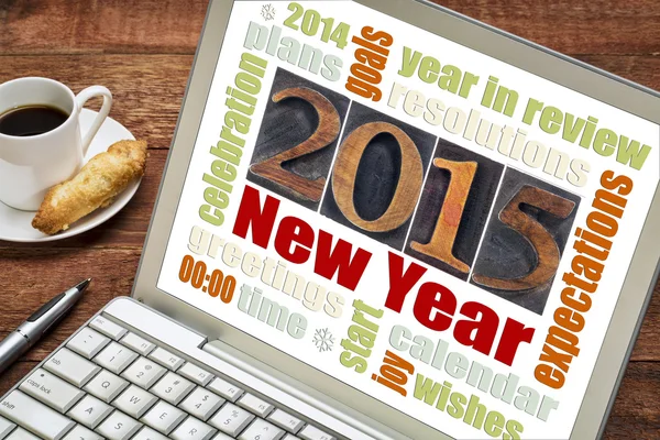 2015 New Year concept — Stock Photo, Image