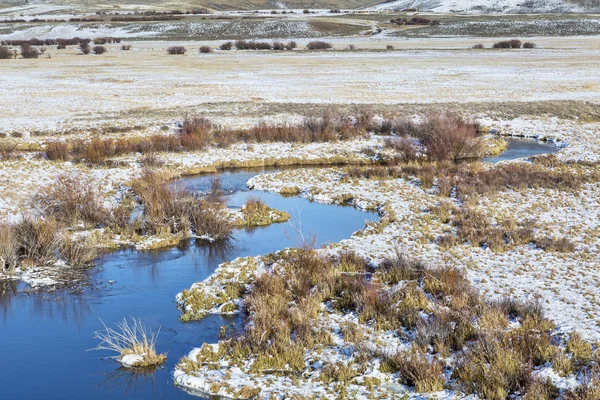 Winter river — Stock Photo, Image