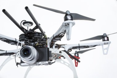 hexacopter drone ile fotoğraf makinesi