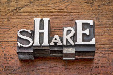 metal türü Word'de paylaşmak