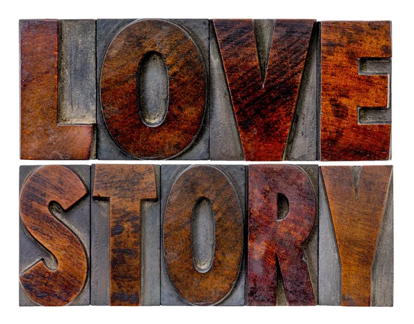 Love story word abstract — Stock Photo, Image