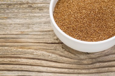 Teff tahıl kase
