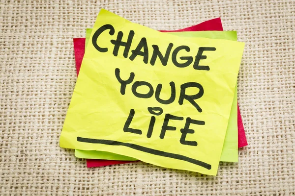 Change your life — Stock Photo, Image