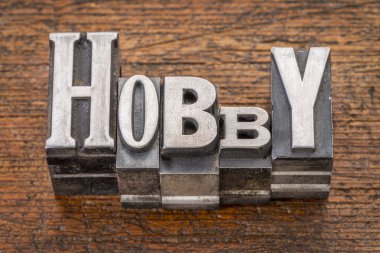 metal türü Word'de hobi