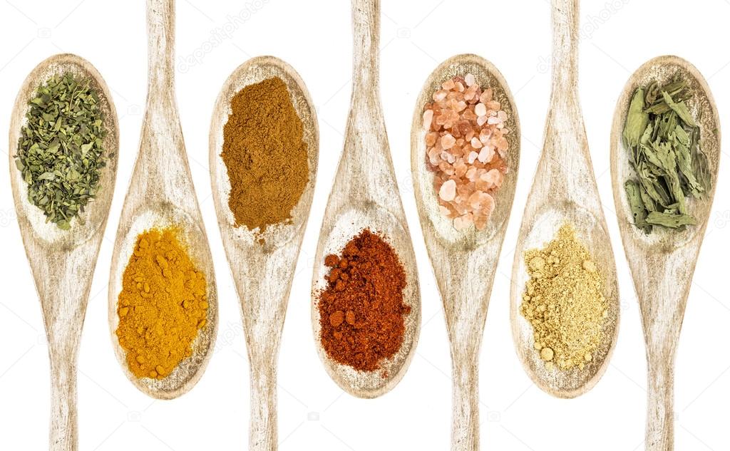 healthy seasoning and spices