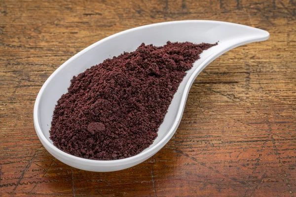 Acai berry powder — Stock Photo, Image