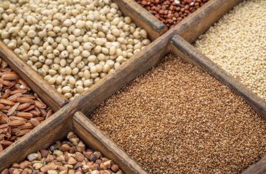 Teff ve diğer gluten ücretsiz tahıl