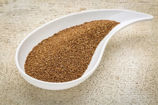 Gluten fri teff korn — Stockfoto