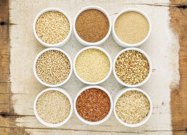 sağlıklı, ücretsiz gluten soyut tahıllar