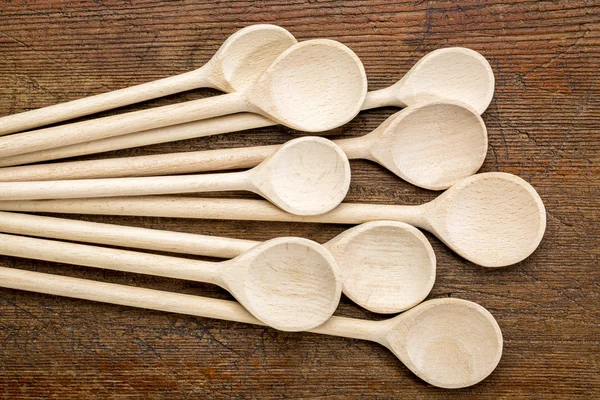 Wooden spoon abstract — Stock Photo, Image