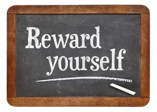 Reward yourself — Stock Photo, Image