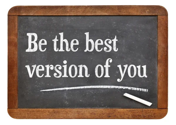 Be the best version of you — Stock Photo, Image