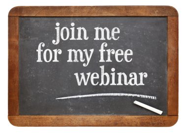 Bana benim ücretsiz webinar için katılın