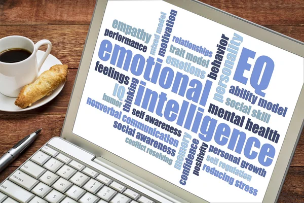 Nuage de mots intelligence émotionnelle (EQ) — Photo