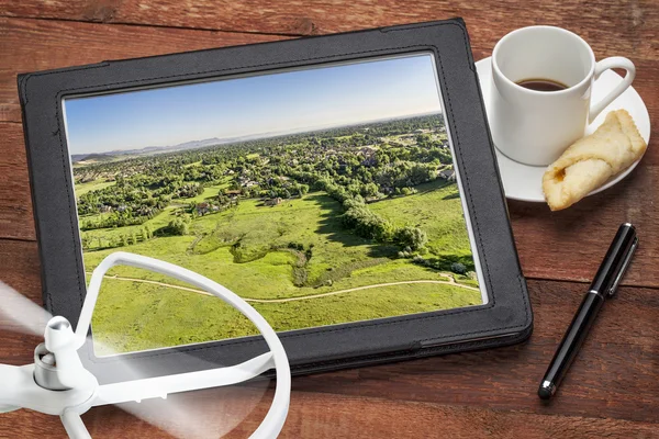 Concepto de fotografía aérea —  Fotos de Stock