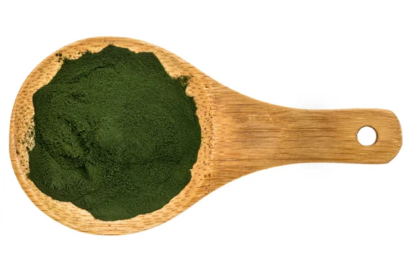 Organische spirulina poeder — Stockfoto