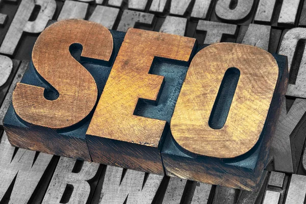 SEO - search engine optimalisatie acroniem — Stockfoto