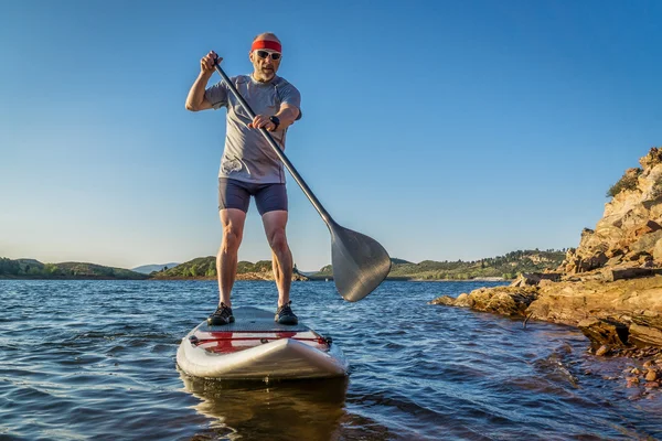 Pagaie debout (SUP) en Colorado — Photo