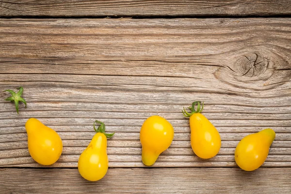 Tomate amarillo de pera —  Fotos de Stock