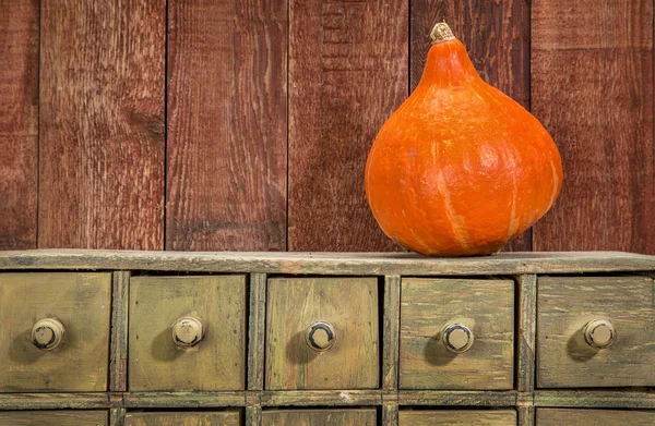 Rustikalen Urlaubshintergrund mit Squash — Stockfoto