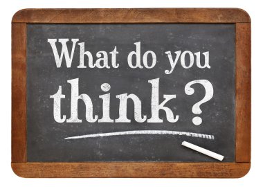 Ne düşünüyorsun??