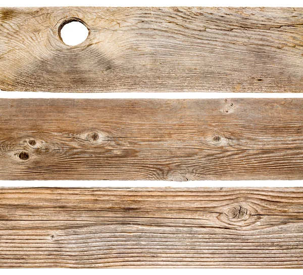 Cedar houten planken geïsoleerd — Stockfoto