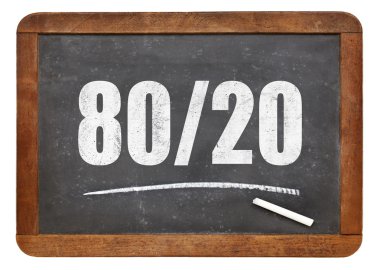Pareto ilkesi, 80-20 kuralı