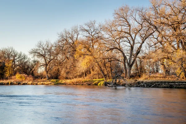 South Platte River i Colorado — Stockfoto