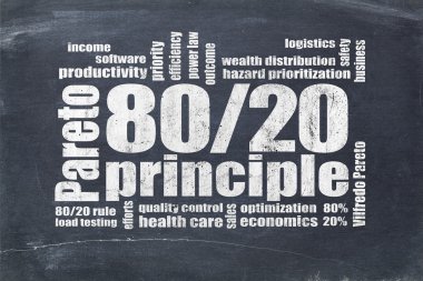Pareto ilkesi, 80-20 kuralı 