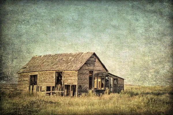 Old homestead on Colorado prairie — Stock Photo, Image