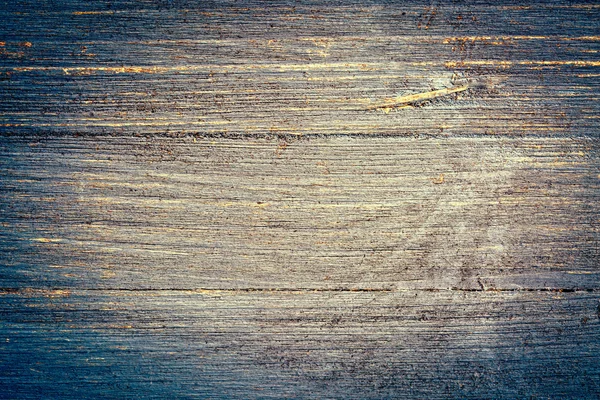 Fond en bois peint bleu — Photo