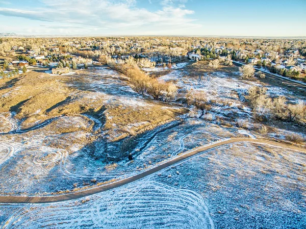 Colorado eteklerinde havadan görünümü — Stok fotoğraf