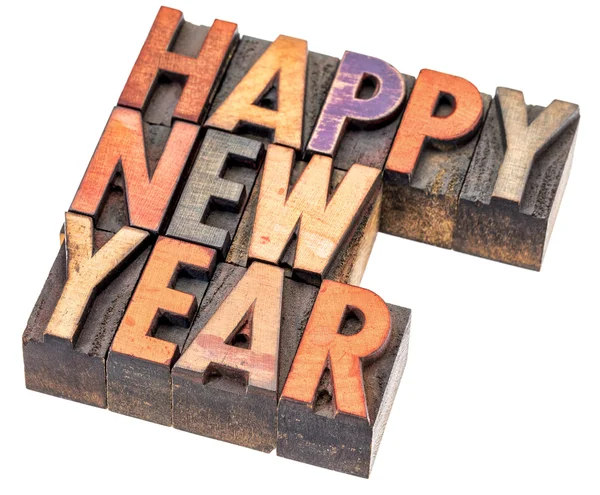 Happy New Year greeting card — Stock Photo, Image