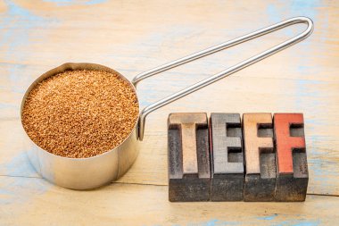 gluten ücretsiz teff tahıl