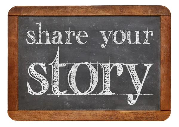 Compartir su historia —  Fotos de Stock