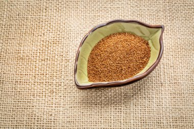 gluten ücretsiz teff tahıl